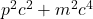 p^2c^2+m^2c^4